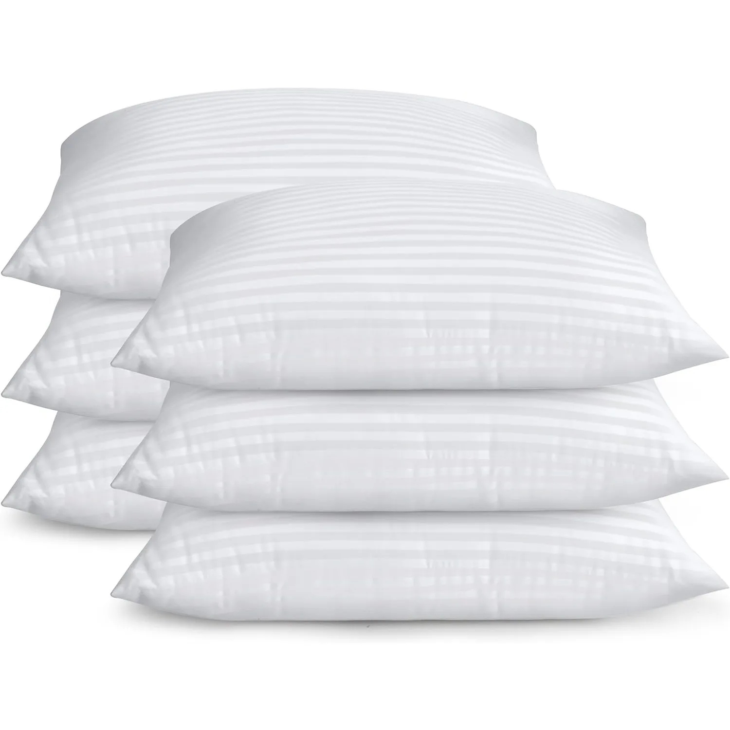 Queen Size Pillows Set of 6, Cooling Hotel Pillows for Side, Back & Stomach Sleepers - Image 7