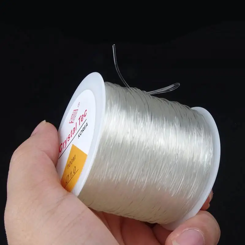 100m Strong Elastic Crystal Beading Thread Cord Jewelry Making Stretchable Necklace Bracelet DIY Beads String - Image 6