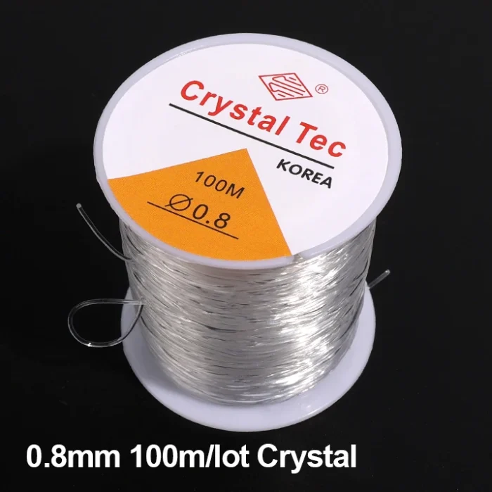 100m Strong Elastic Crystal Beading Thread Cord Jewelry Making Stretchable Necklace Bracelet DIY Beads String - Image 9