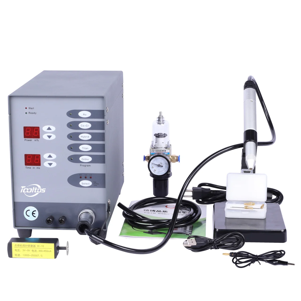 Tooltos 100W CNC Pulse Argon Arc TIG Jewelry Spot Welder 110/220V - Image 7