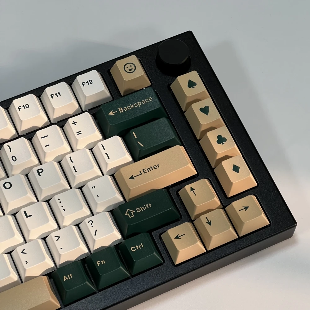 163 Keys British Racing Green Cherry Profile Keycaps for MX Switches - Image 5