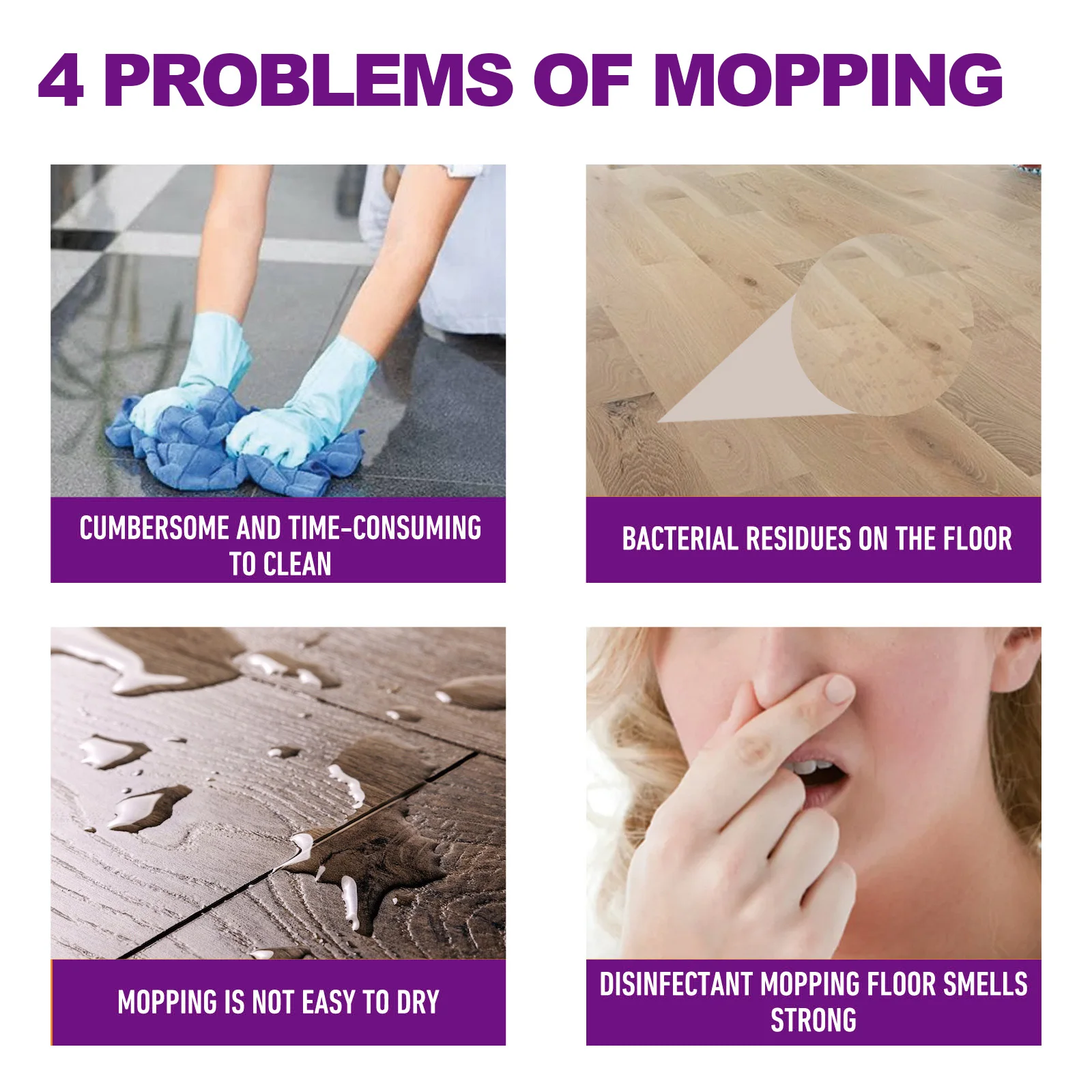 Jue-Fish Floor Cleaner – Versatile Home Floor Cleaner for Deep Cleaning & Brightening - Image 4