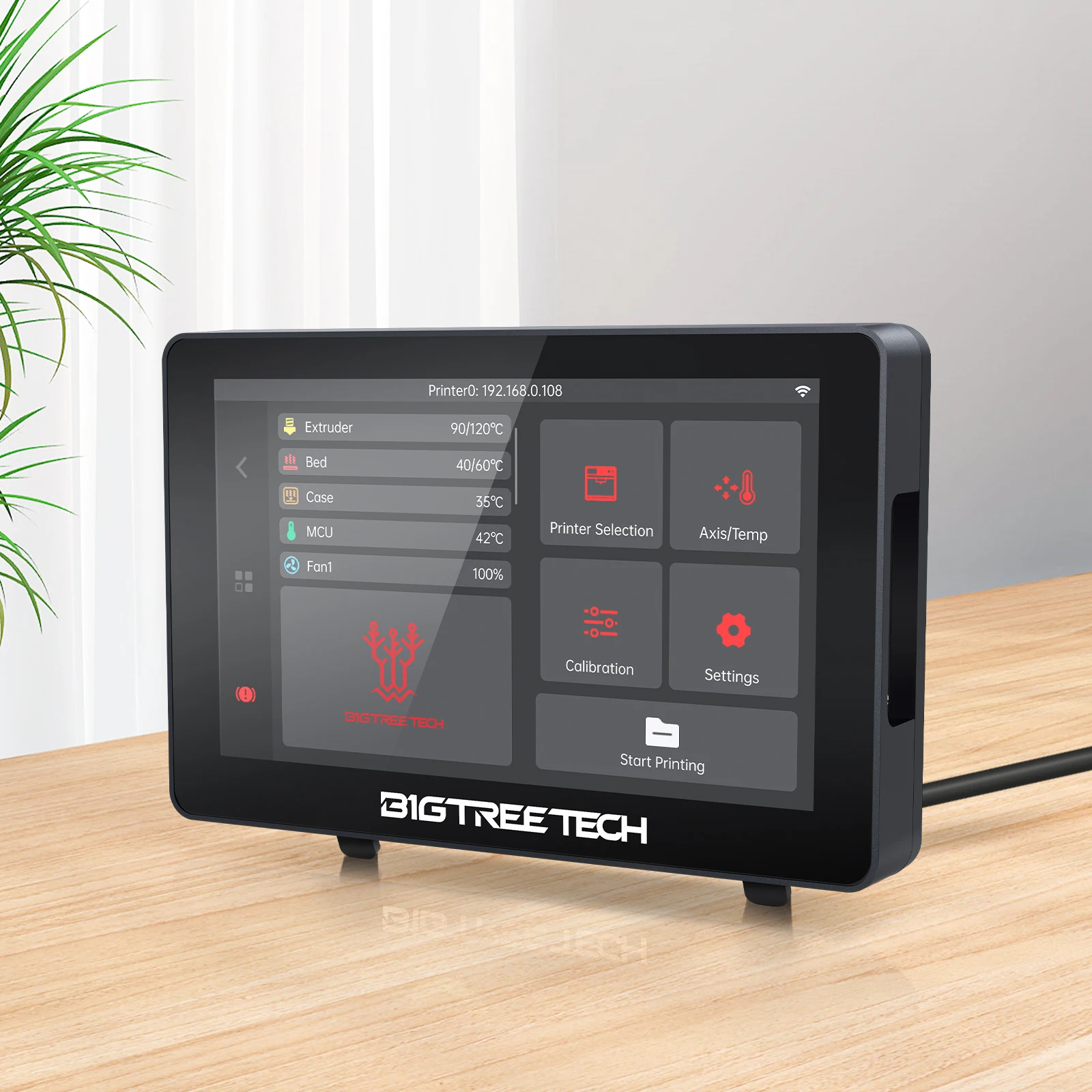 BIGTREETECH K-TOUCH 5" Touch Screen WiFi Display for Voron 2.4 & Ender 3