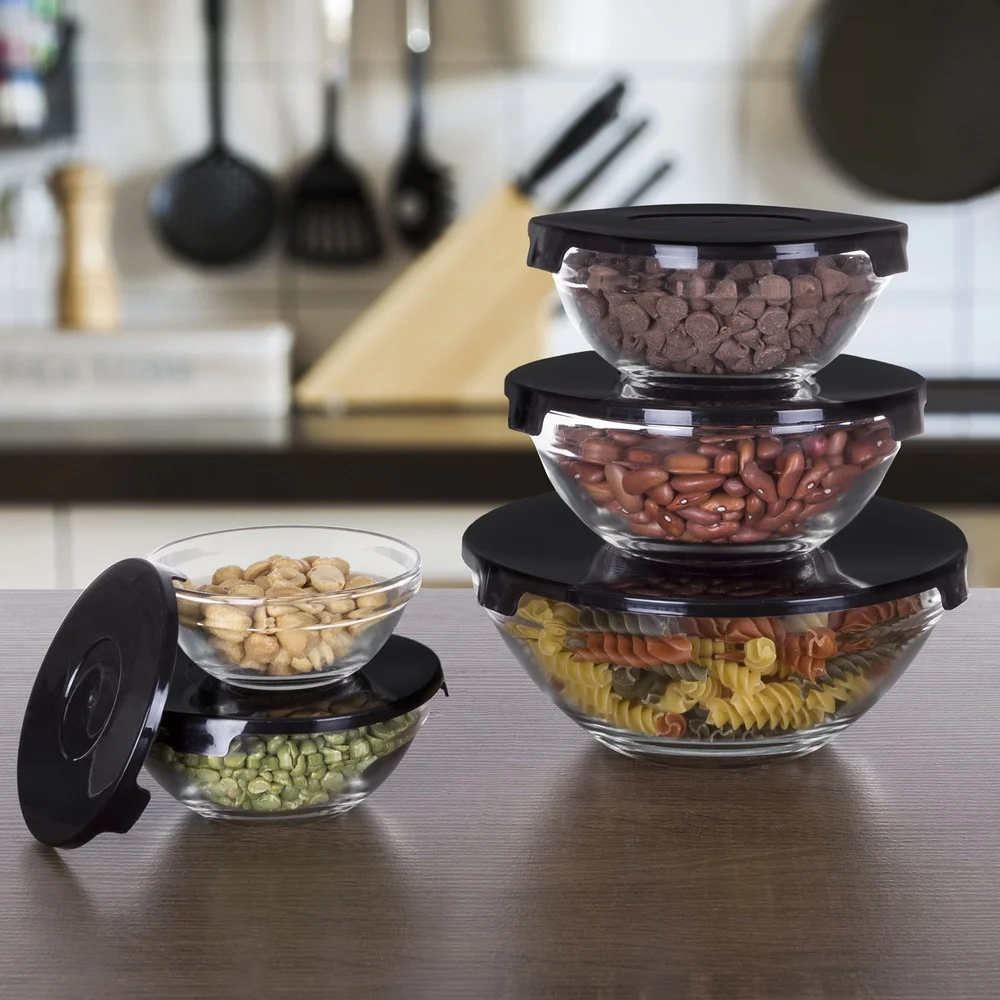10‑Piece Glass Food Storage Set – Airtight, Leakproof, Microwave & Dishwasher Safe - Image 6