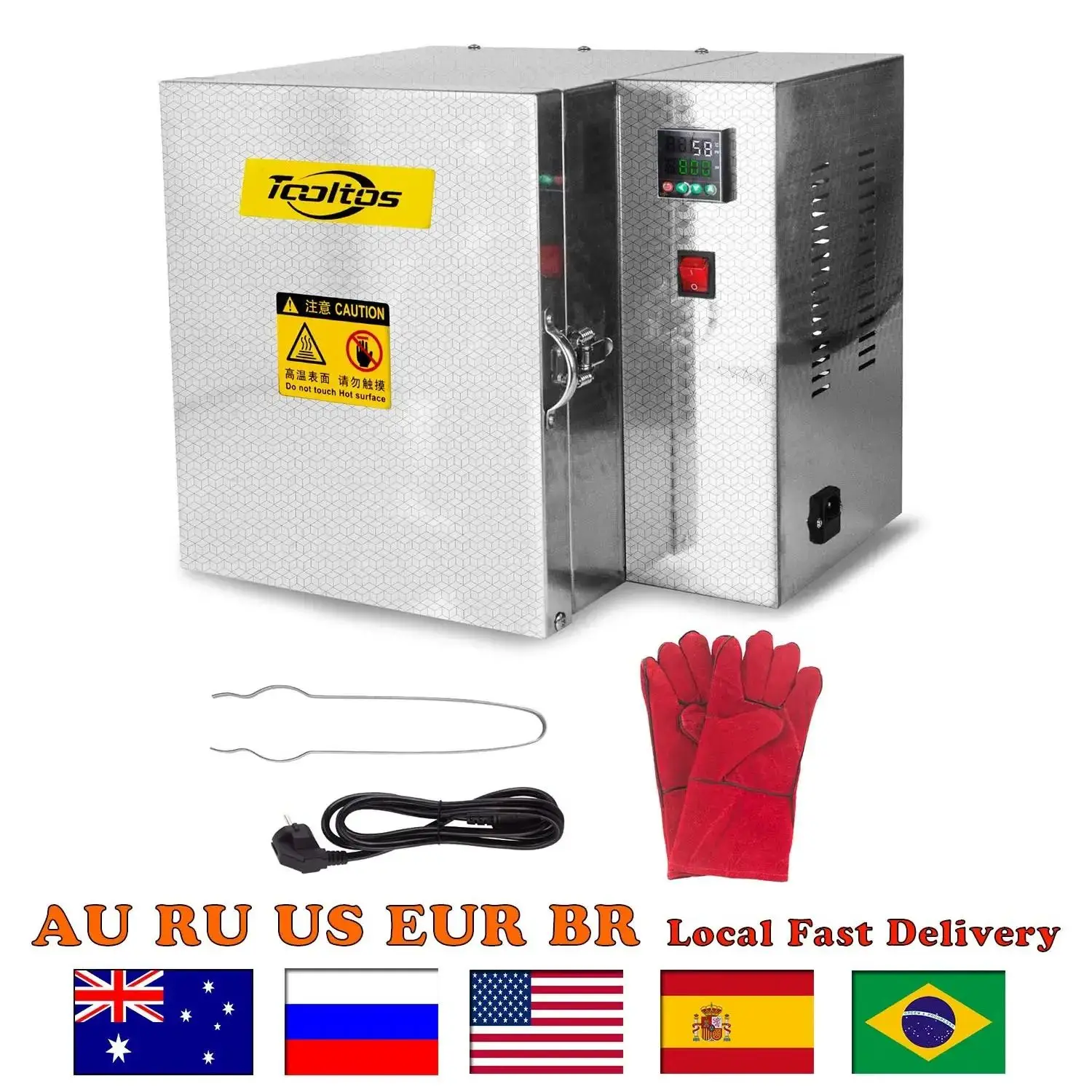 Industrial Four-Sided Heating Oven with Digital Display for High-Temperature Mold Heat Treatment