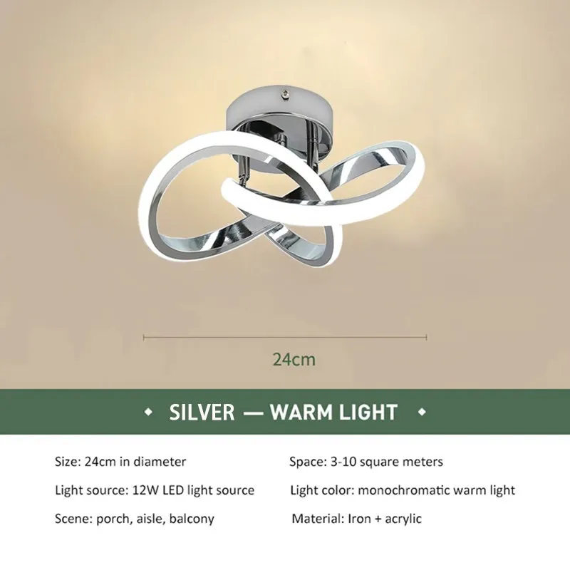 Modern LED Ceiling Strip Light – Minimalist Fixture for Hallway & Living Room - Image 10