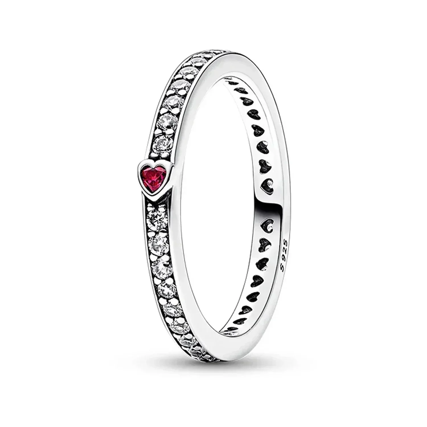 925 Silver Celestial Ring Set – Heart, Bow, Sun, Moon & Star Charms - Image 8