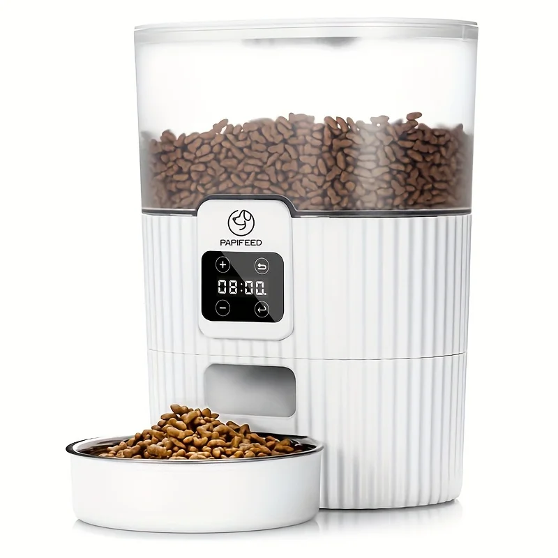 PAPIFEED Smart Cat & Dog Automatic Feeder, WiFi Remote Pet Food Dispenser - Image 8