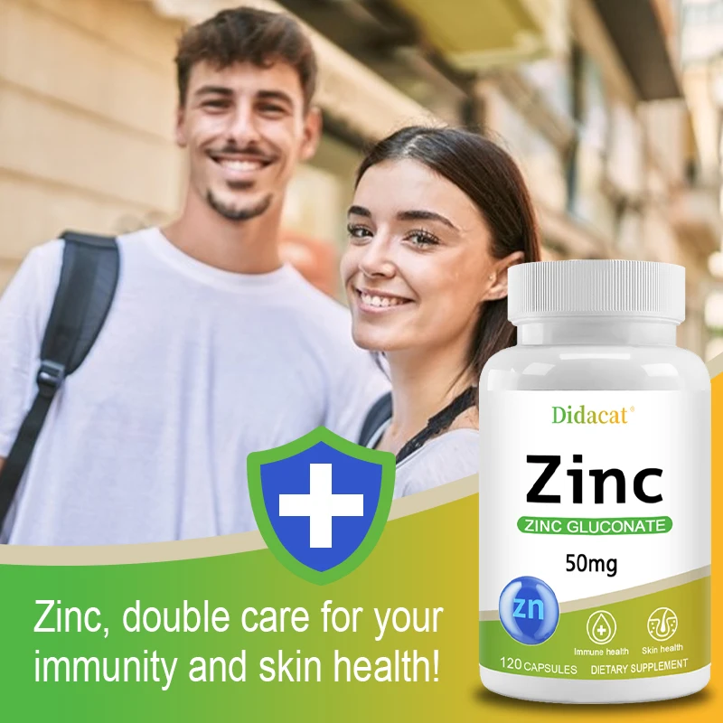 Zinc Gluconate Capsules – Immune & Skin Health Support with Enhanced Absorption - Image 4