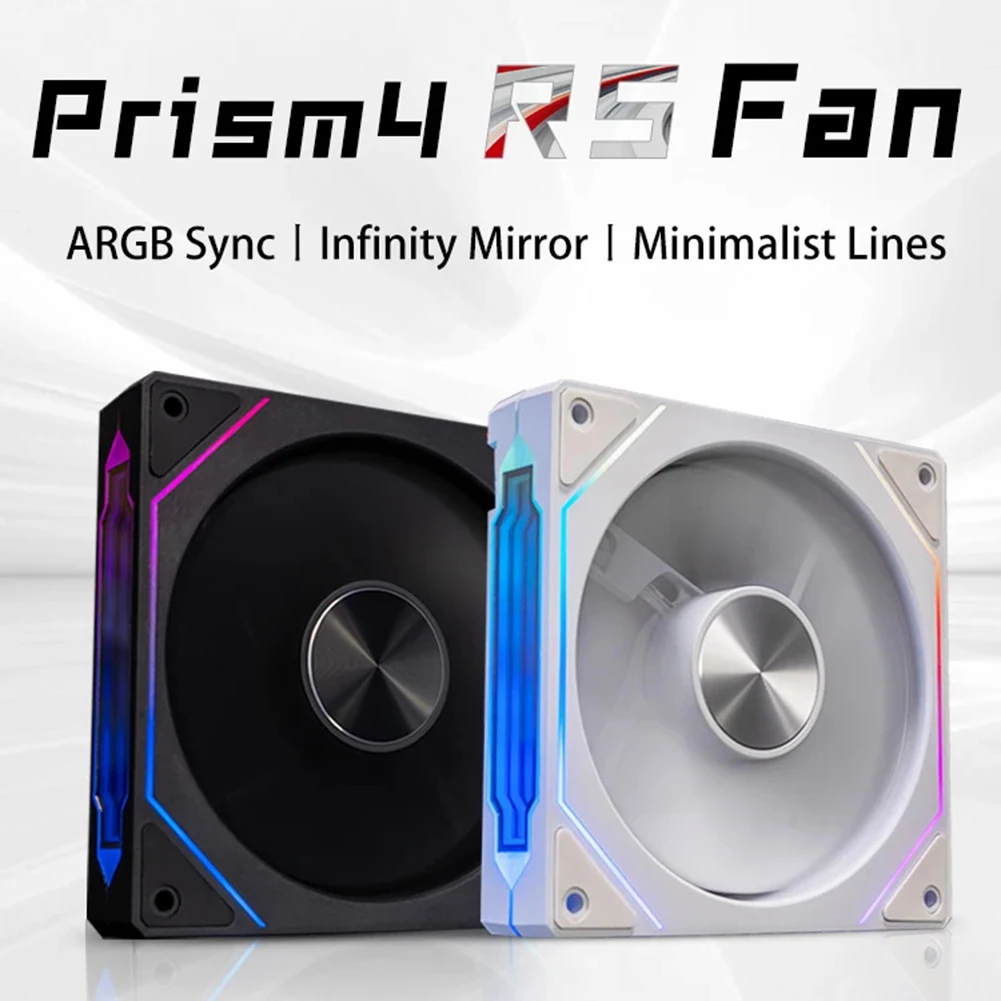 120mm ARGB Infinity Mirror PWM Case Fan 5V 3Pin for PC Cooling - Image 3