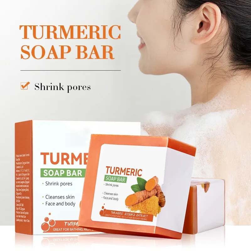 Handmade Turmeric Soap – Brightening & Deep Cleansing for Dark Spots & Underarms - Image 2