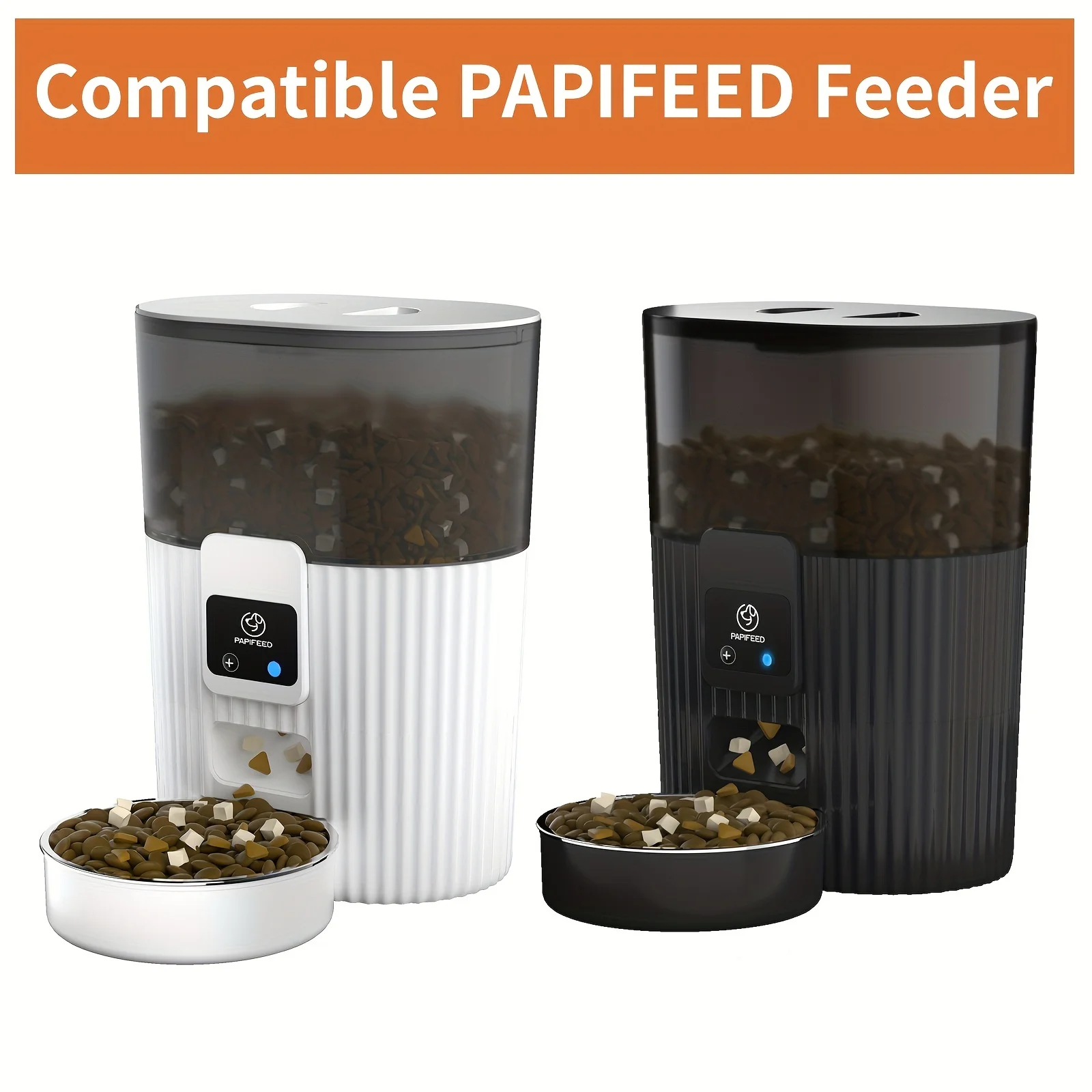 PAPIFEED Smart Cat & Dog Automatic Feeder, WiFi Remote Pet Food Dispenser - Image 6