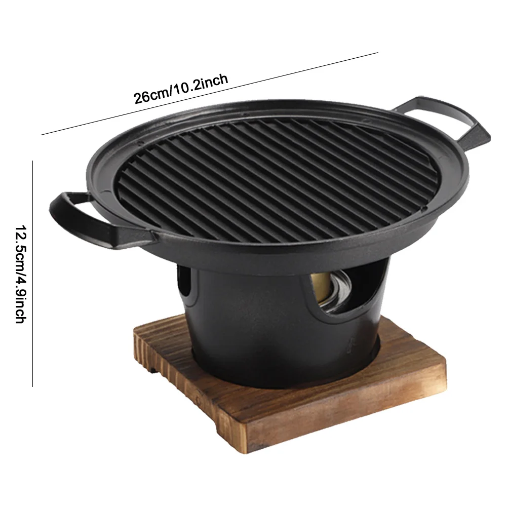 Portable Japanese Alcohol Stove – Smokeless Mini BBQ Grill for One - Image 8