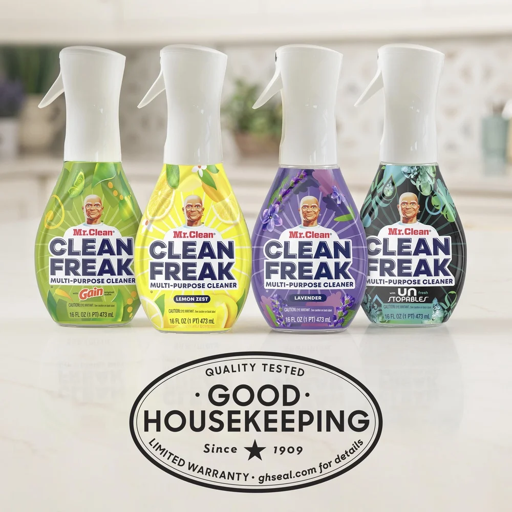 Multi-Surface Cleaning Spray Kit - Deep Cleaning Mist, Lemon Zest, 64 fl oz Refill - Image 4