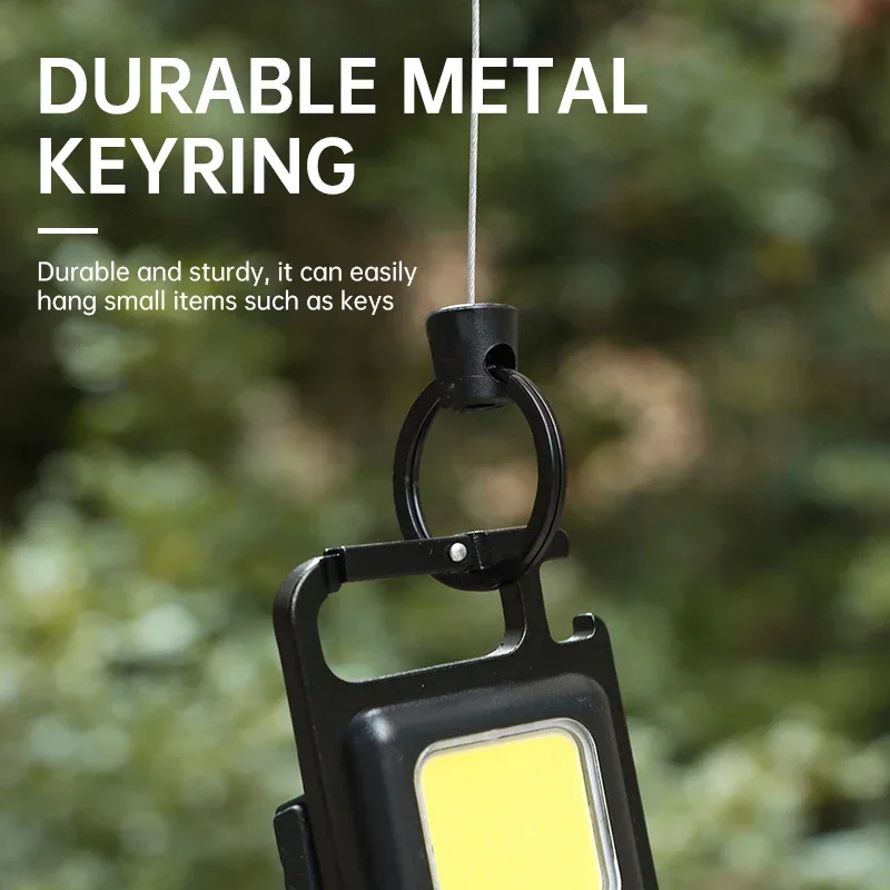 1-20PCS Outdoor Retractable Metal Key Chain Mountaineering Buckle Anti-loss Anti-theft Easy Pull - Image 5