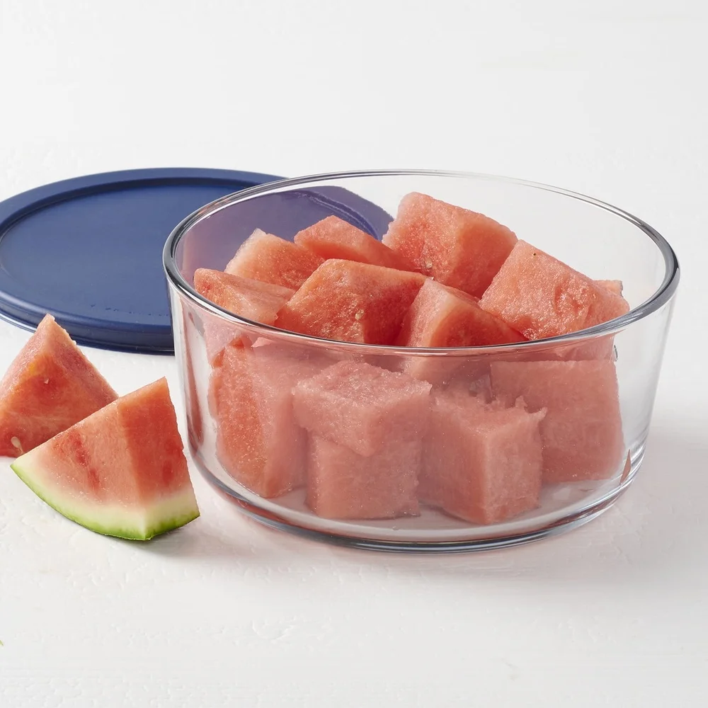 2-Pack 7-Cup Glass Food Storage Containers with SnugFit Lid - Microwave & Dishwasher Safe - Image 6