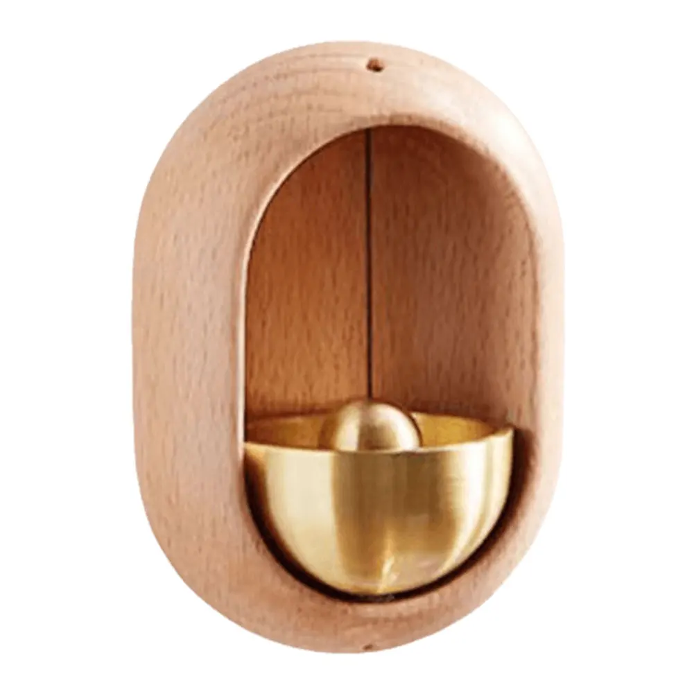 Magnetic Wood Doorbell Chime Hanging Decorative Loud Door Bell Wind Loud Door Bell for Refrigerator Doors Restaurant Home Decor - Image 8