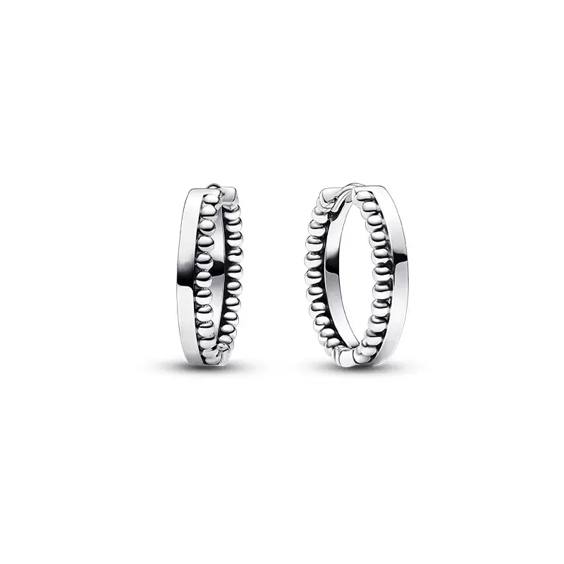 Double Hoop Sun & Moon Earrings – 925 Silver-Plated Butterfly Heart Studs - Image 20
