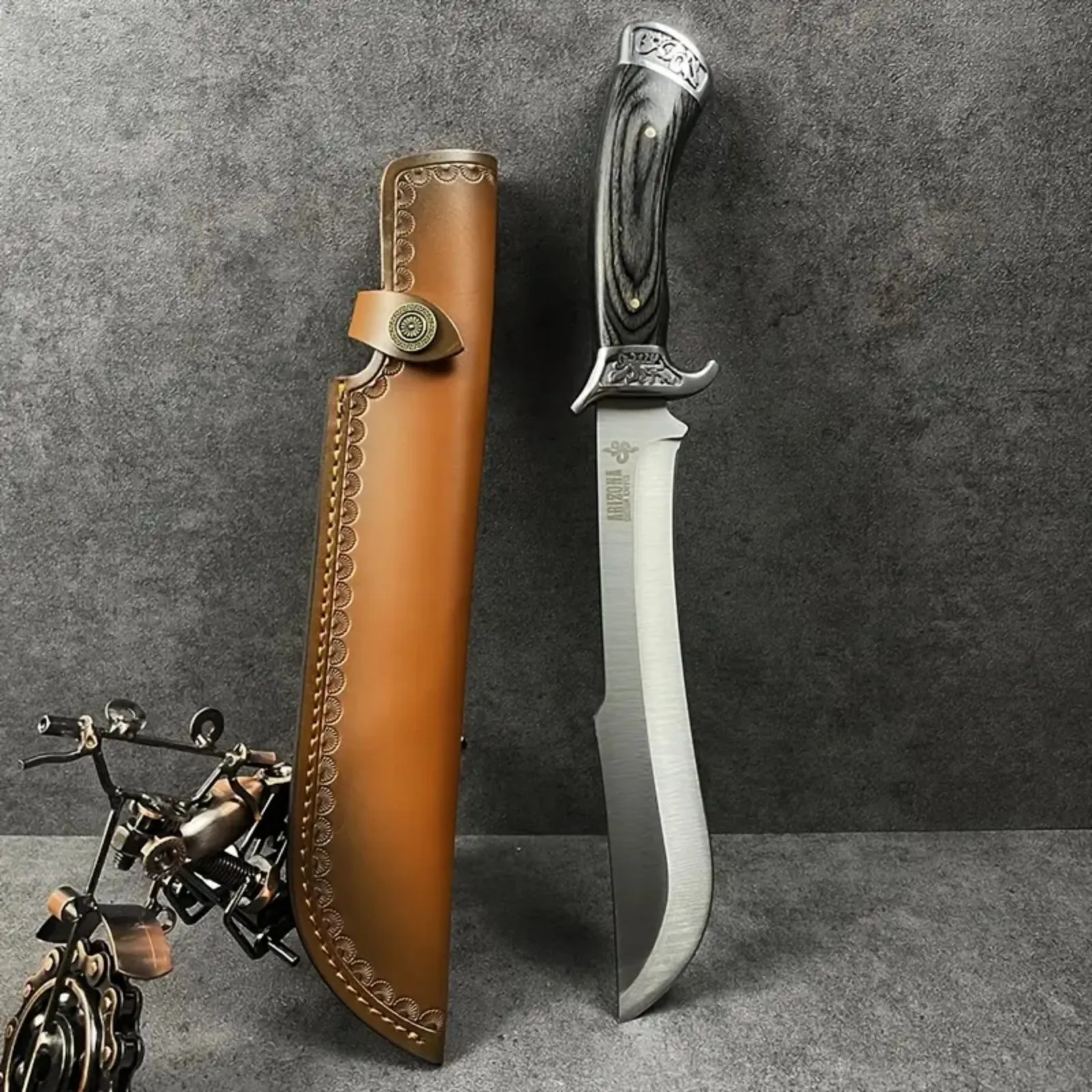 High Hardness Outdoor Fixed Blade Knife – EDC Straight Blade for Mountaineering - Image 6