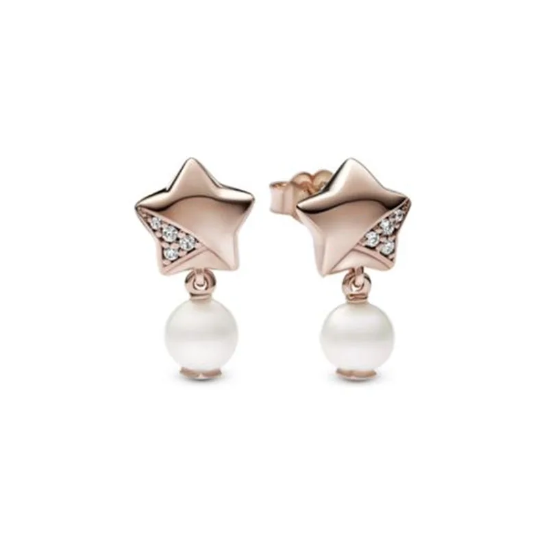 Double Hoop Sun & Moon Earrings – 925 Silver-Plated Butterfly Heart Studs - Image 7