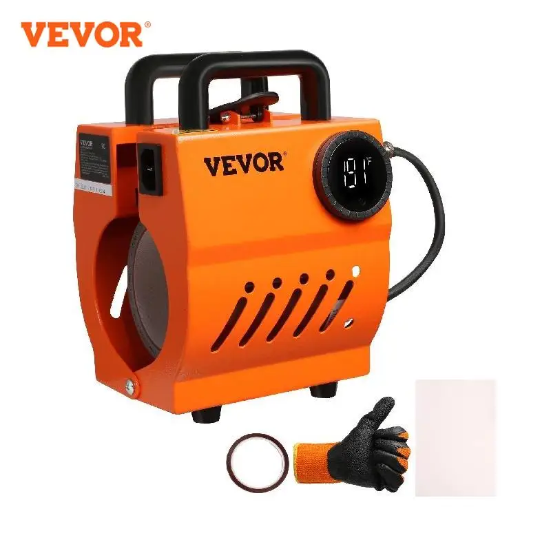 VEVOR 11oz-15oz Mug Heat Press, Mini Ceramic Cup Tumbler DIY Sublimation