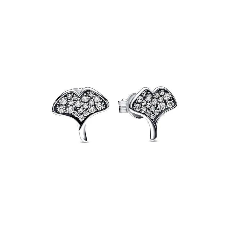 Double Hoop Sun & Moon Earrings – 925 Silver-Plated Butterfly Heart Studs - Image 30