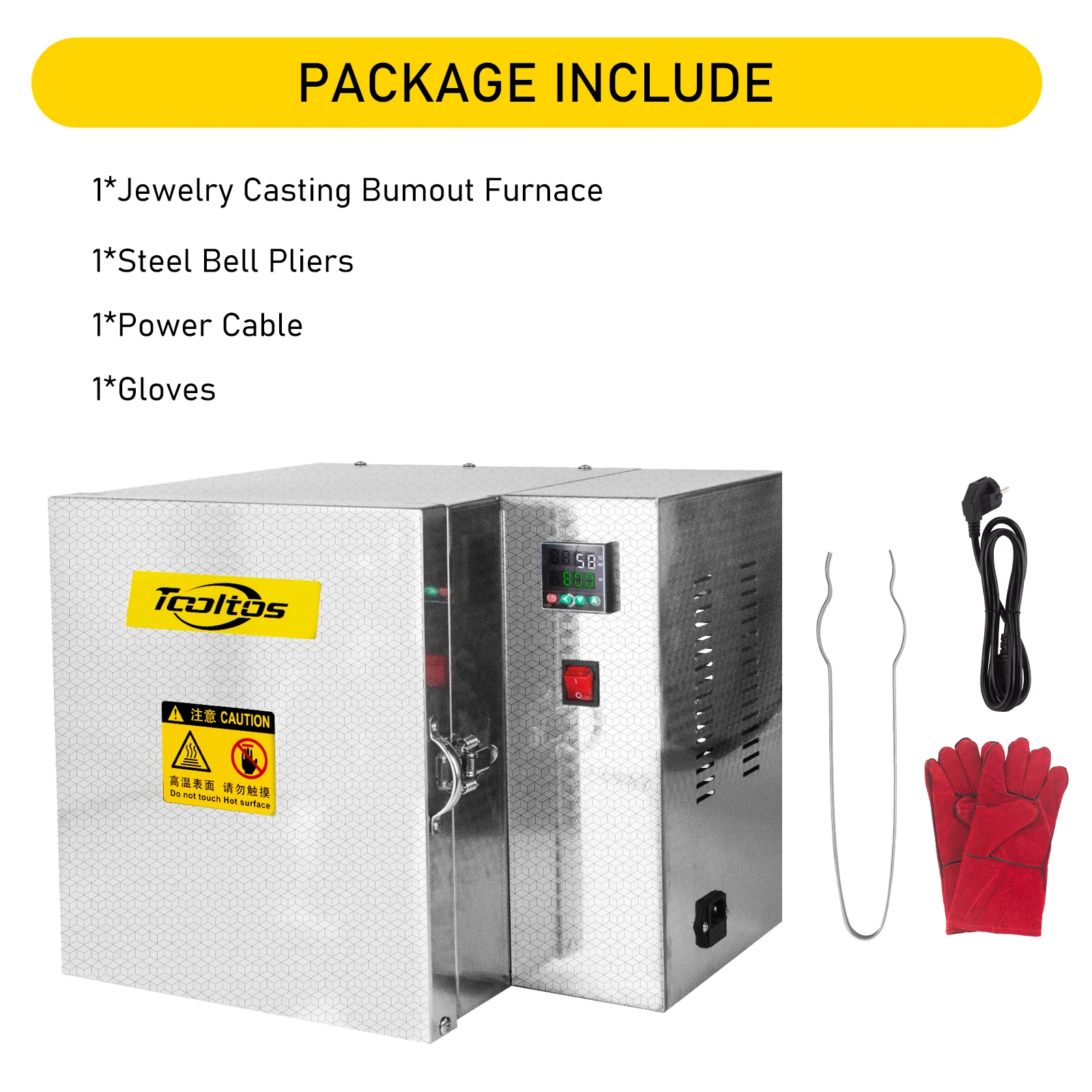 Industrial Four-Sided Heating Oven with Digital Display for High-Temperature Mold Heat Treatment - Image 6