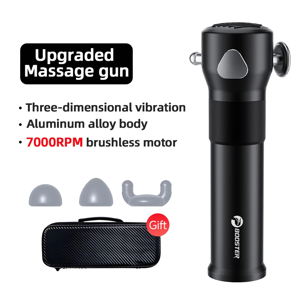 Booster Upgraded Massage Gun – Cordless Deep Tissue Percussion Massager