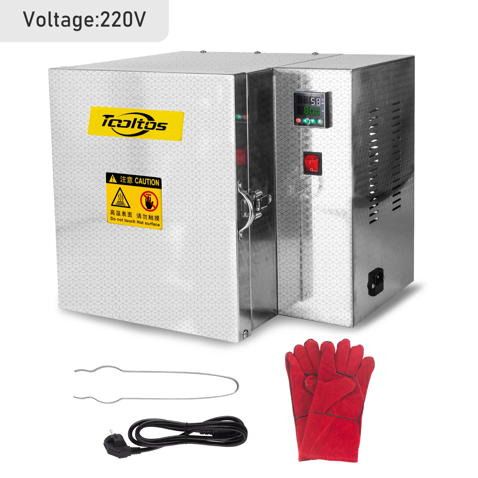 Industrial Four-Sided Heating Oven with Digital Display for High-Temperature Mold Heat Treatment - Image 8
