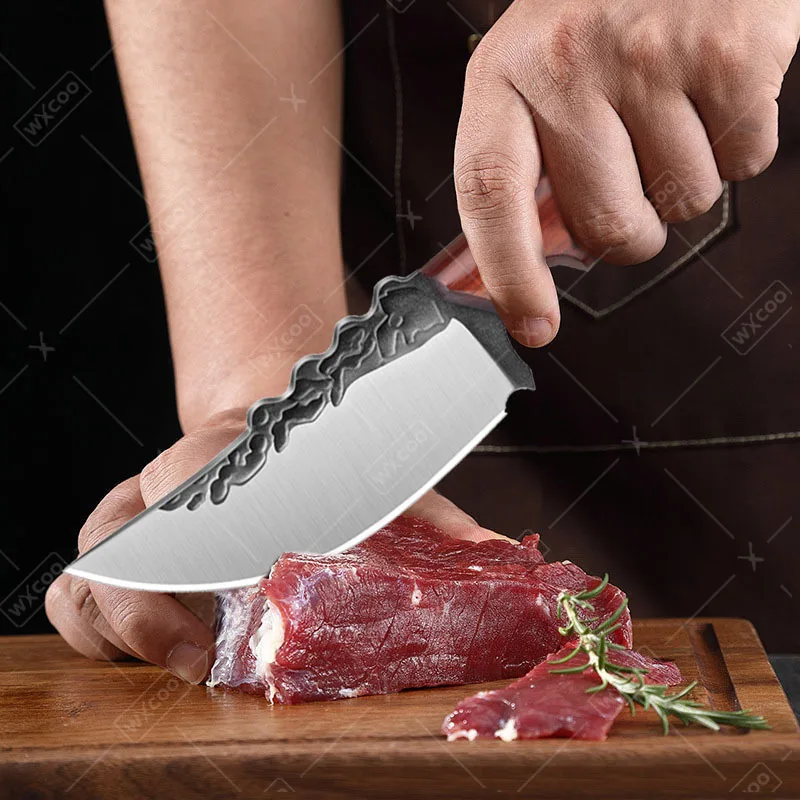 Hand‑Forged Stainless Steel 3‑Piece Boning Knife Set – Professional Utility Knives - Image 6