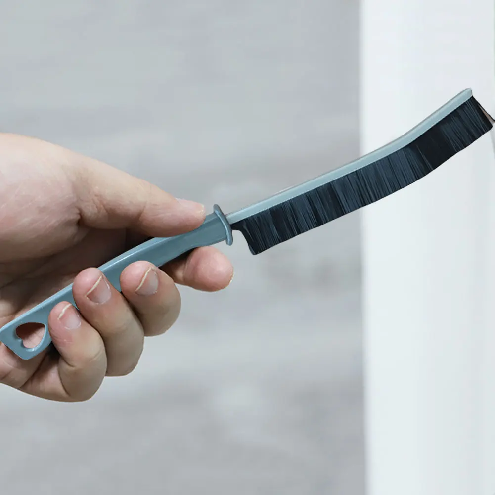 Long-Handle Crevice & Groove Cleaning Brush – Multi‑Use Tile, Shower, Window Tool - Image 2