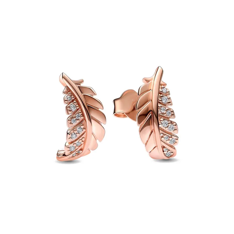 Double Hoop Sun & Moon Earrings – 925 Silver-Plated Butterfly Heart Studs - Image 17
