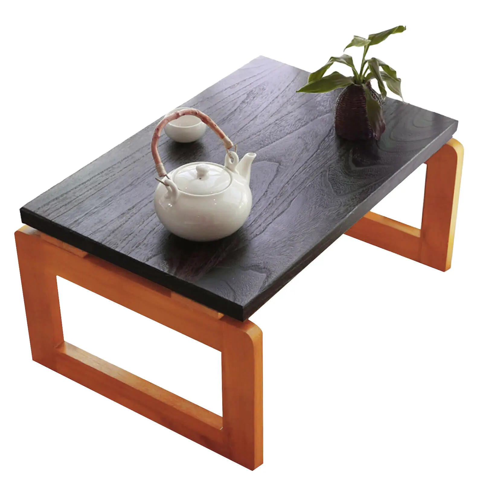 Foldable Wooden Coffee Table – Portable Low Tea & Picnic Table for Living Room - Image 6