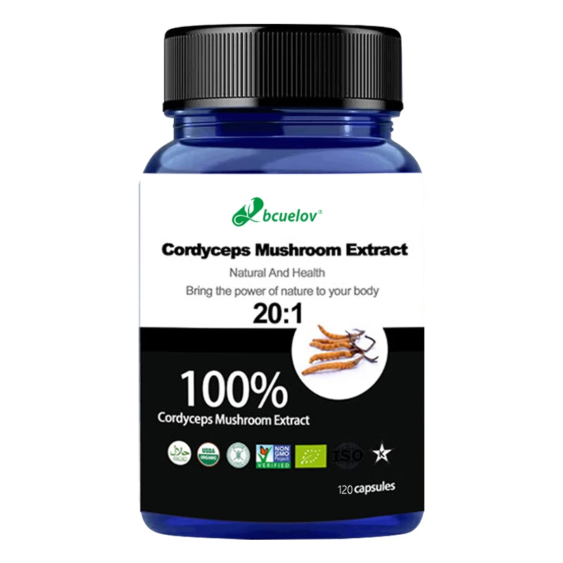 100% Pure Cordyceps Extract – Boost Energy, Stamina & Cognitive Health (120 Capsules) - Image 7