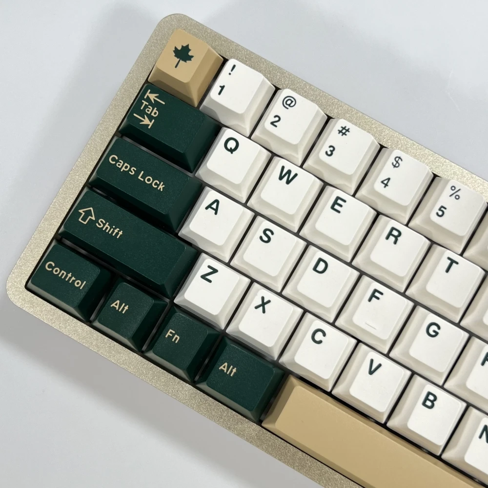 163 Keys British Racing Green Cherry Profile Keycaps for MX Switches