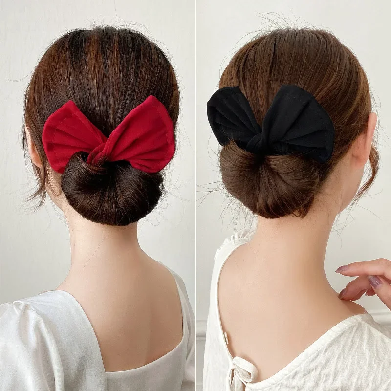 Women's Bow-Shaped Hairpin – Sweet & Lovely Hair Styling Tool for Buns & Braids - Image 2
