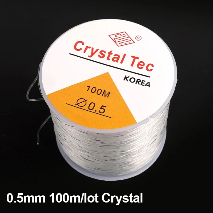 100m Strong Elastic Crystal Beading Thread Cord Jewelry Making Stretchable Necklace Bracelet DIY Beads String - Image 7