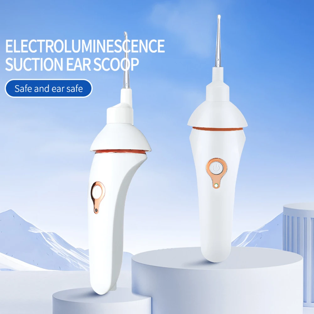 Wireless LED Ear Wax Vacuum – USB Rechargeable Visual Suction Cleaner - Image 2