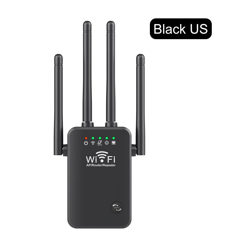 WiFi Extender Signal Booster, 300Mbps Long Range, 4 Antennas, Ethernet Port - Image 4