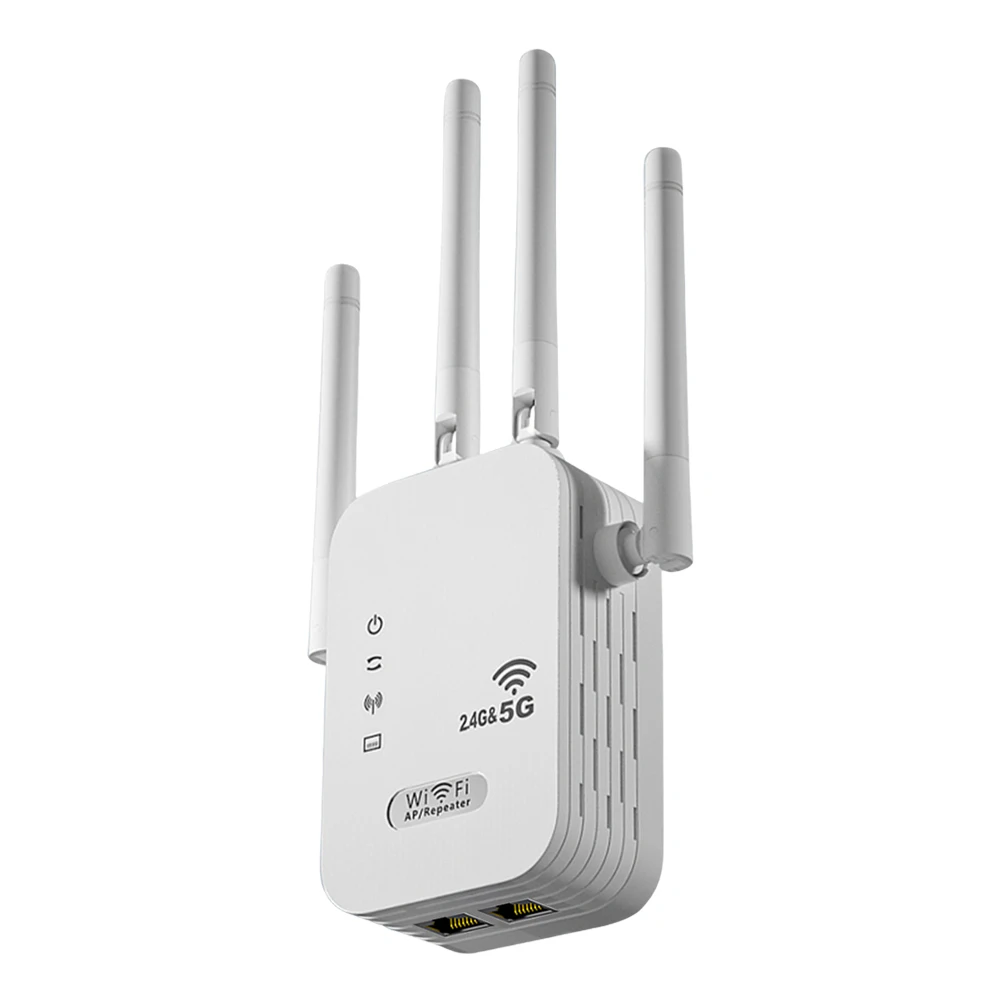 1200Mbps WiFi Repeater, Dual Band Signal Booster, Wireless Range Extender - Image 9