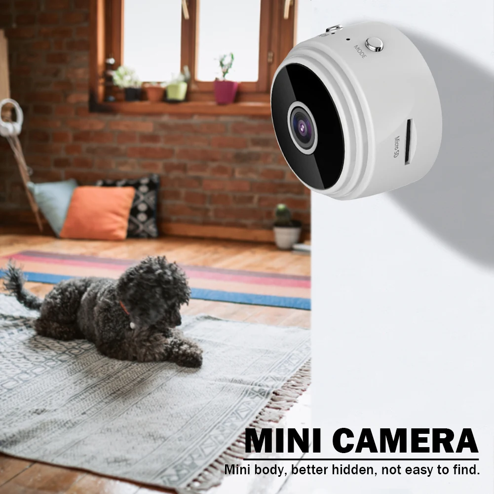 1080P A9 WiFi Mini Camera - Voice & Video Recorder, Smart Home Security - Image 4
