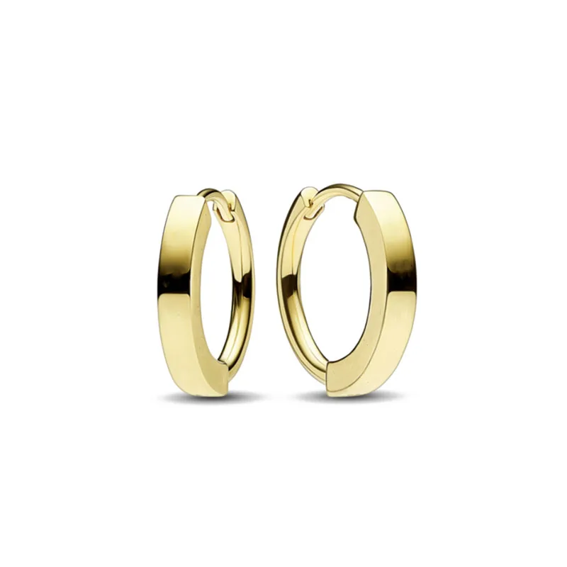 Double Hoop Sun & Moon Earrings – 925 Silver-Plated Butterfly Heart Studs - Image 4