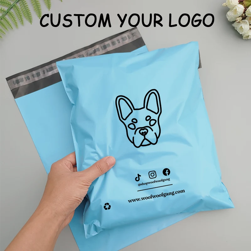 50pcs/Lot Plastic Mailer Envelope Bags Poly Shipping Mailing Colorful Packaging Parcel Storage Custom Logo Brand Mailer Envelope - Image 19