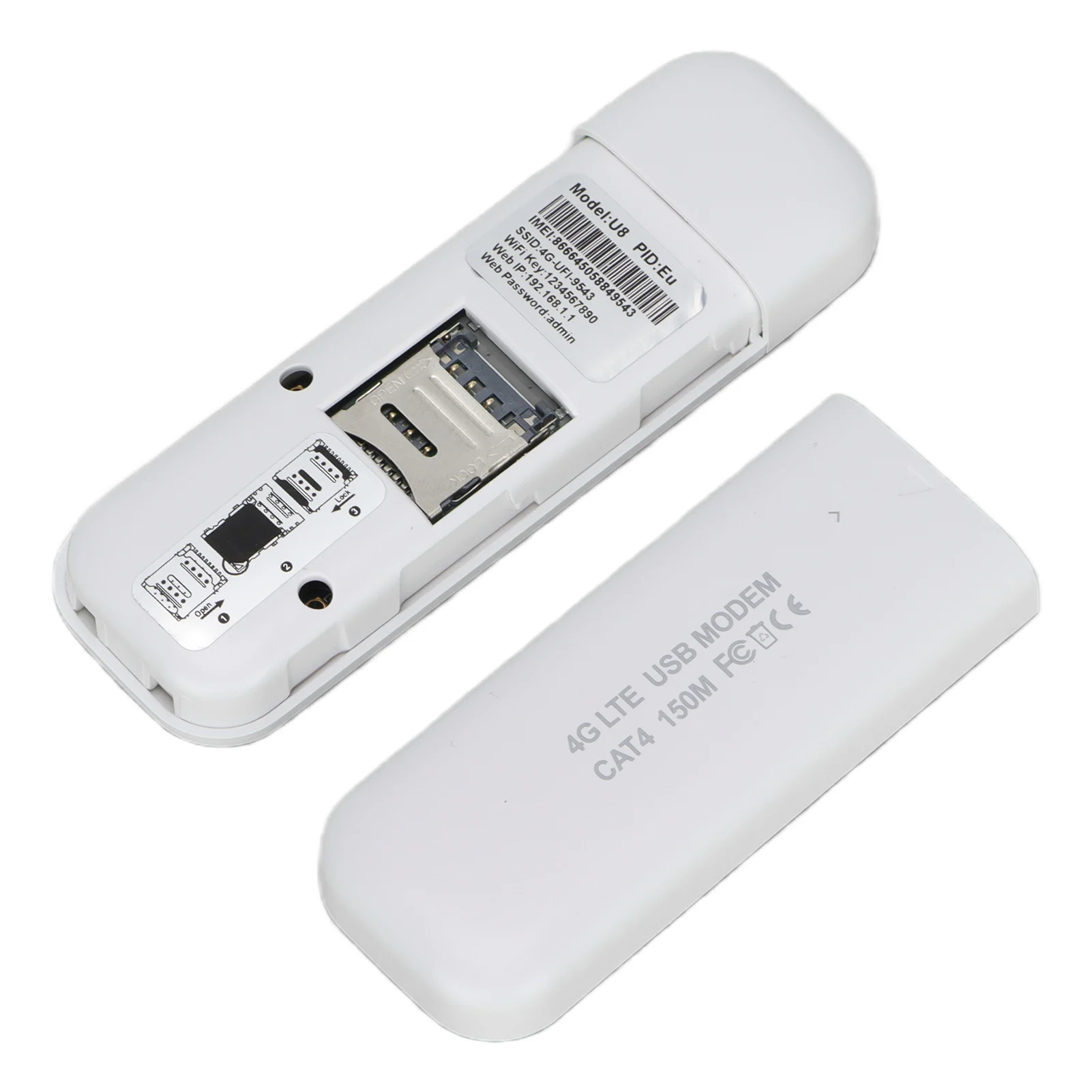 USB U8 Wireless Network Adapter, Strong Coverage, Easy to Use WiFi Modem - Image 6