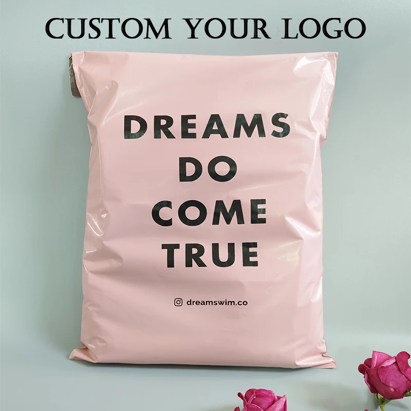 50pcs/Lot Plastic Mailer Envelope Bags Poly Shipping Mailing Colorful Packaging Parcel Storage Custom Logo Brand Mailer Envelope - Image 14